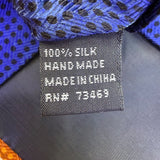 Scooby-Doo Mens Blue & Brown 100% Silk Handmade Cartoon Character Neck Tie