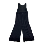 LOFT Beach Womens Black Jumpsuit Wide-Leg Sleeveless Casual Lightweight Sz XS