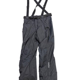 Columbia Mens Black Snow Pants W/Suspenders Insulated Waterproof Outdoor Sz XLT