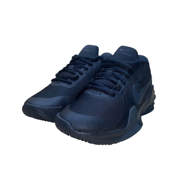 Nike Men’s Black Off Noir Mesh Air Max Impact 4 Basketball Sneakers Size 4.5