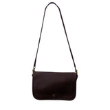 Vintage Coach Women’s Brown Leather With Twist Lock Closure Shoulder Bag