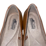 Cliffs By White Mountain Women’s Brown Faux Leather Gracefully Loafers Sz 7.5M