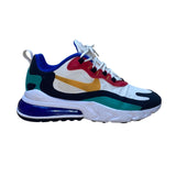 Nike Men’s White & Blue Multicolor Air Max 270 React Sneakers Size 8.5