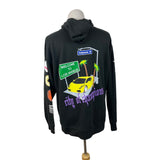 Freshitive Black LA Streetware Hoodie Sz L