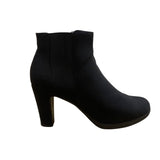 Lauren Blackwell Women’s Black Mykenna Heeled Ankle Boots Size 7.5