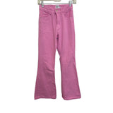 Princess Polly Youth Girl's Pink Flared Jeans Sz 0