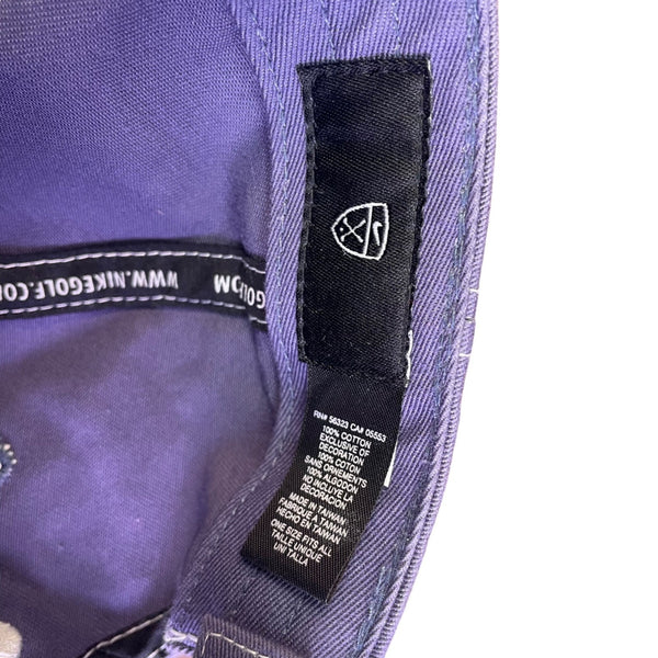 Nike Unisex Purple Cotton Golf Adjustable Cap One Size Sports Casual Hat