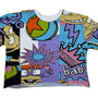 Nickelodeon Rugrats Cartoon Graphic Crop Top T-Shirt New