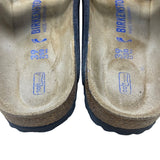 Birkenstock Women’s Gray Suede Adjustable Strap Soft Arizona Sandals Size  L8/M6