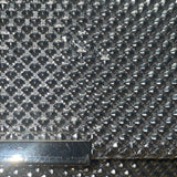 INC Women’s Silver Metallic Mesh Chain Strap Fold-Over Design Clutch Bag