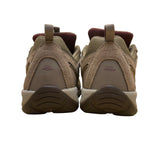 Easy Spirit Women’s Brown  Leather & Mesh Explore Map Walking Sneakers Size 10M