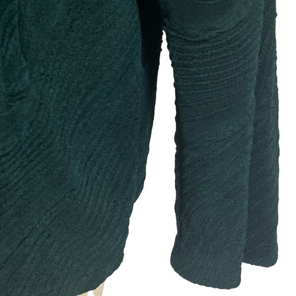 NWT Chico's 	Long Sleeve Cardigan Boho Dark Green Size 3 Women's Sweater