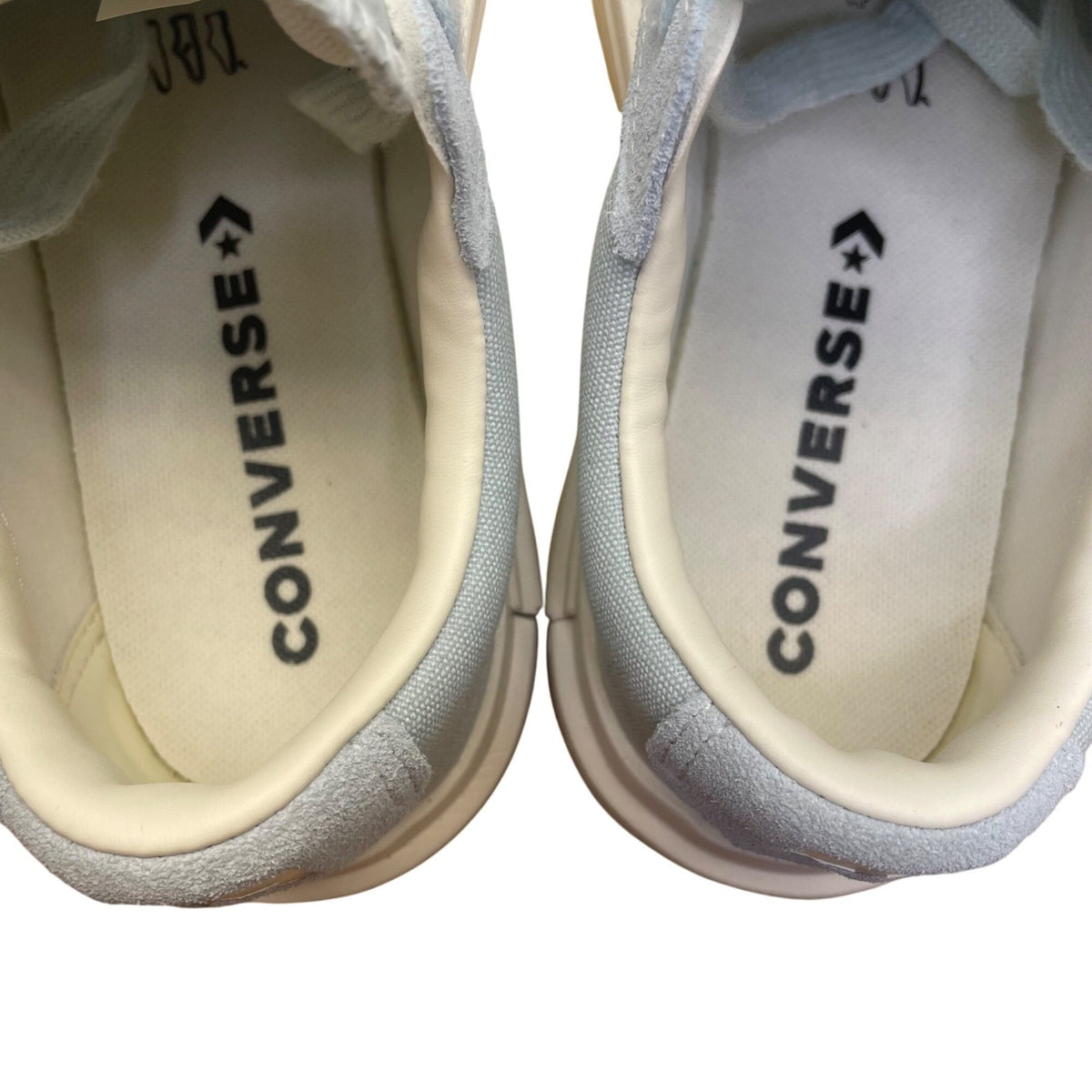 Converse Unisex Light Blue Canvas All Star Platform Sneakers Shoes Size 8