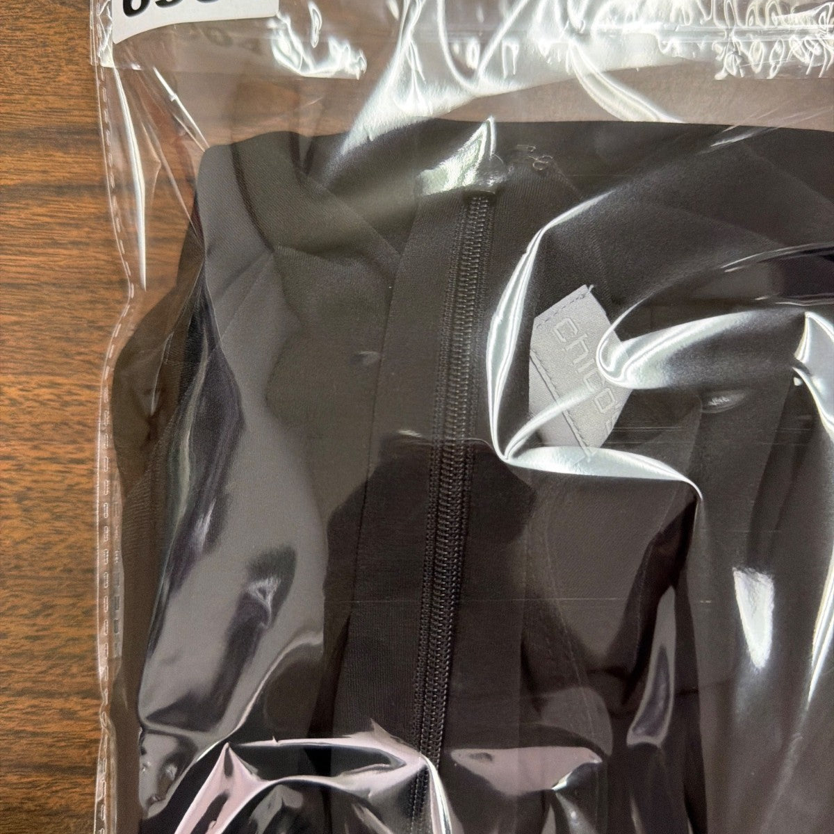 Chicos Womens Black Faux-Wrap Tie-Belt Jumpsuit Size 2 (12/14 )