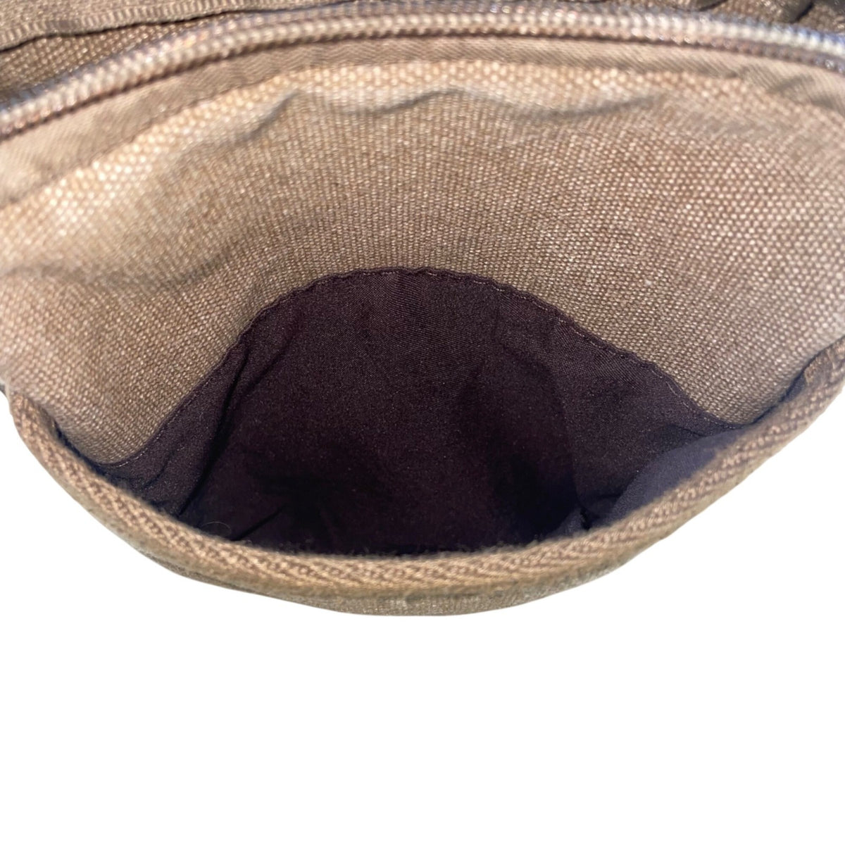 Kaukko Unisex Brown Canvas & Leather Adjustable Crossbody Strap Messenger Bag