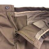 Haggar Mens Brown Pants Classic Fit Flat Front Sz 36W X 30L - New