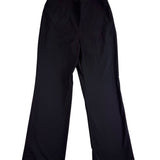 Talbots Womens Black Polyester/Rayon Straight-Leg Hollywood Pants Size 10