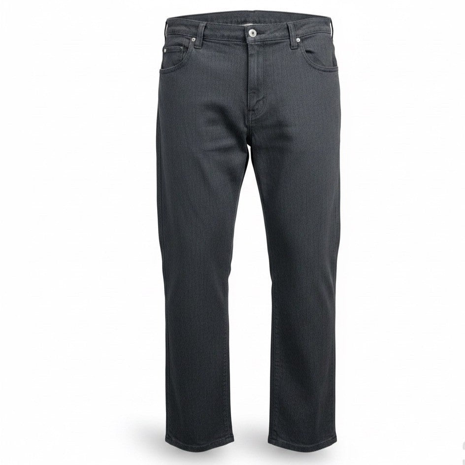 Kenneth Cole Mens Black Cotton Blend Straight Leg Pants Size 42W X 29L