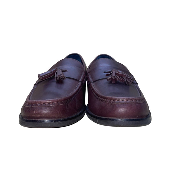 Cole Haan Men’s Brown Leather Tassel Pinch Marine Classic Loafers Size 10 M