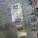 Gap Womens Light Wash Denim Baby Bootcut Jeans With Stretch Universal Fit 12/31S