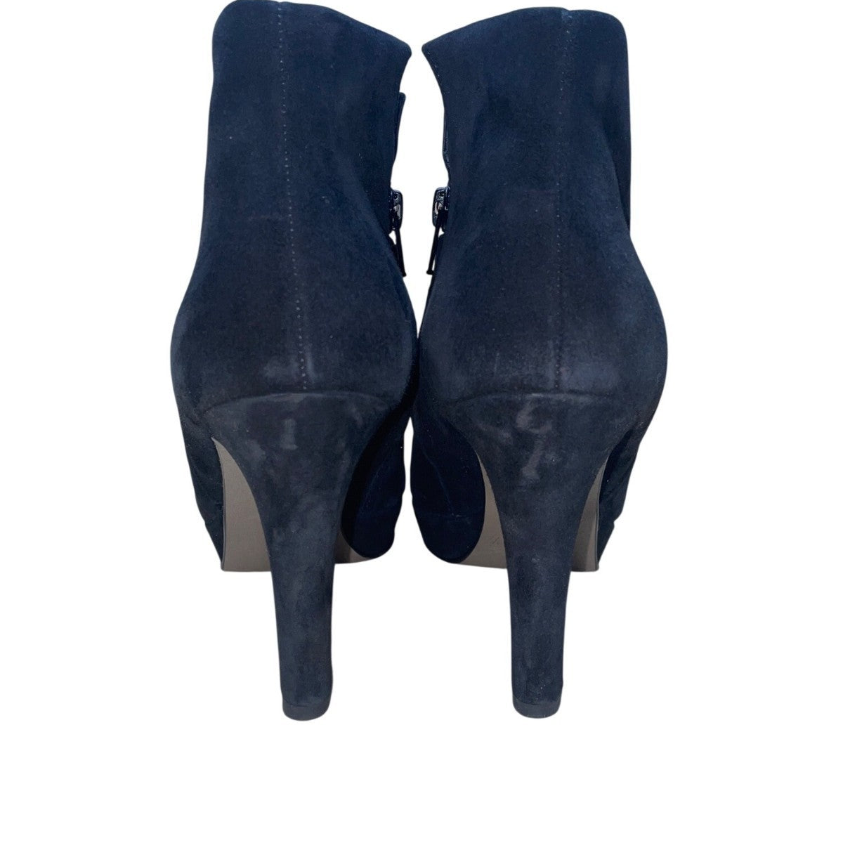 Paul Green Women’s Black Suede High Heel Ankle Boots Size 4.5