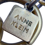 Anne Klein Womens Gold Tone Metal Swirl Statement Necklaces Adjustable