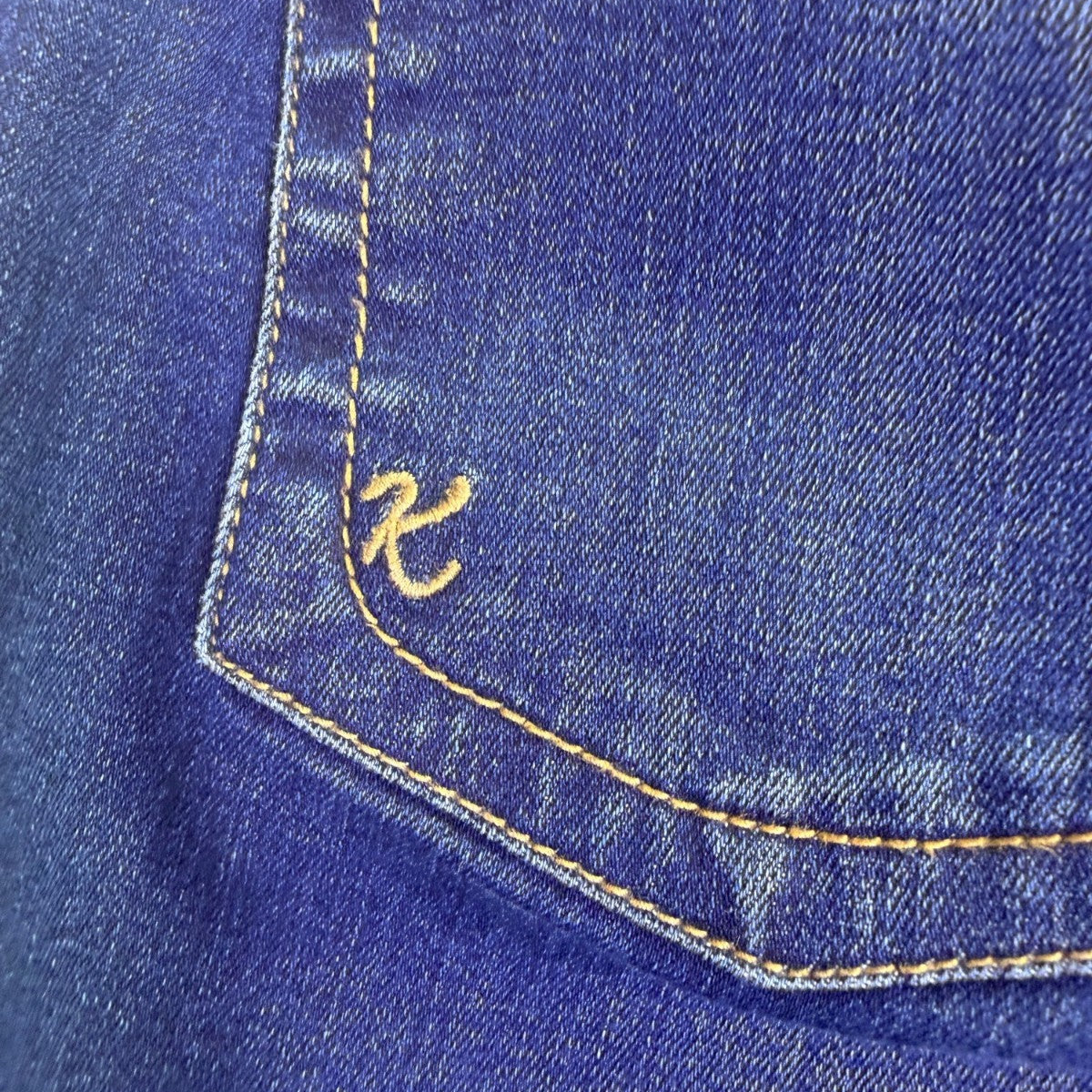 Kut Womens Dark Wash Denim Bootcut Jeans Size 4