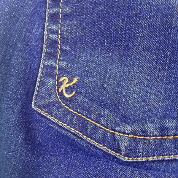 Kut Womens Dark Wash Denim Bootcut Jeans Size 4