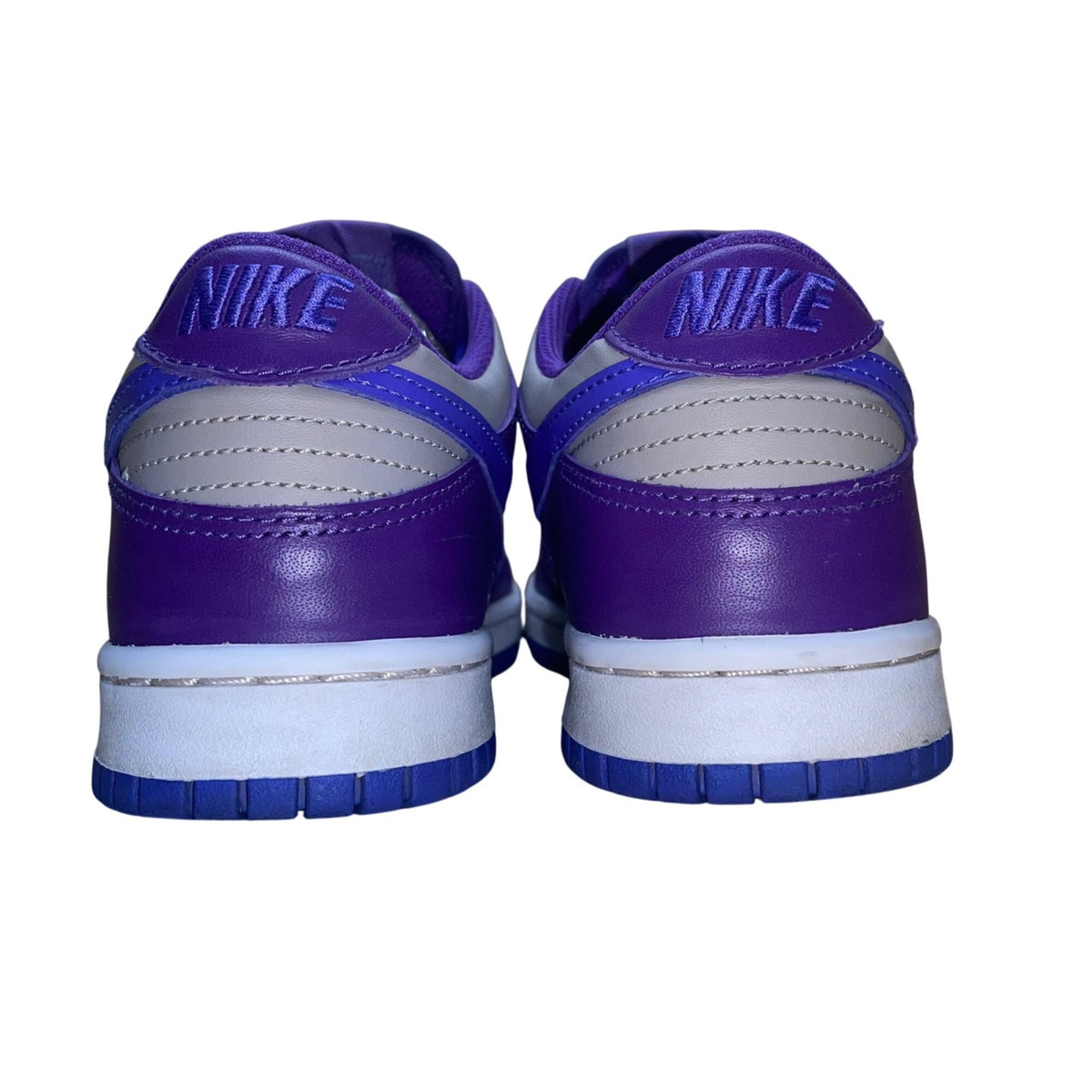 Nike Youth Wild Grape & Persian Violet Dunk Low Retro Athletic Sneakers Size 6Y