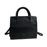 Matt And Nat Women's Adel Purity Black Vegan Leather Shoulder Crossbody Bag Sz M