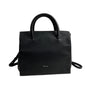 Matt And Nat Women's Adel Purity Black Vegan Leather Shoulder Crossbody Bag Sz M