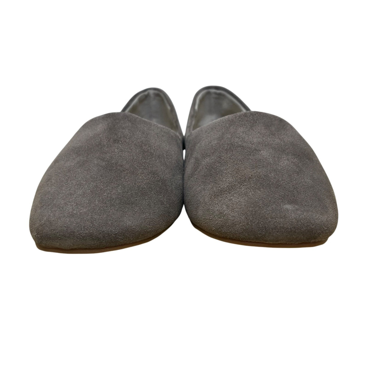 Seychelles Women’s Gray Suede Leather Low Heel Flats Size 8.5