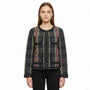 J.Crew Womens Multicolor Quilted Plaid Jacket Stylish & Lightweight Size 6