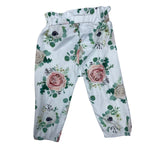 Shenzhen Toddler Girl's Green and Purple 3-Piece Florals Set Sz 3-6M