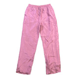 188 West Collection Unisex Pink Multicolor Silk Tracksuit Retro Style Size  XL