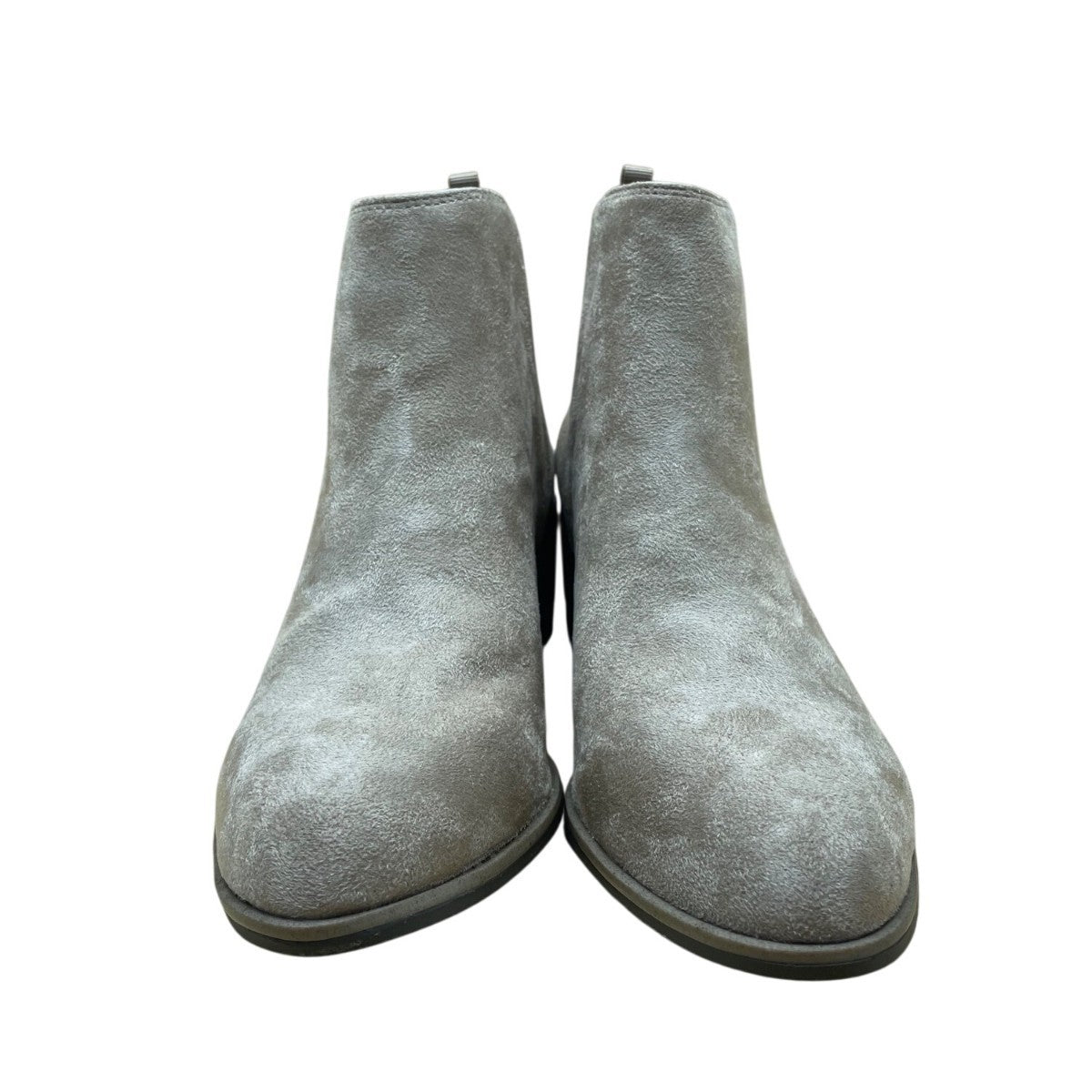 Dr. Scholls Women’s Putty Gray Fabric Block Heel Teammate Ankle Boot Size 8M