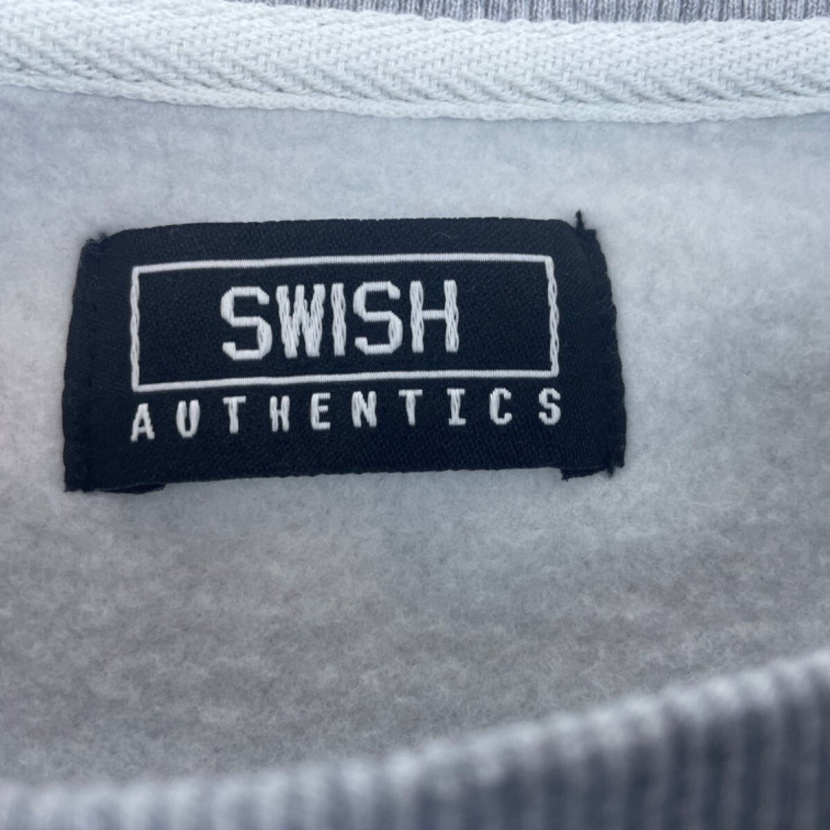 Swish Authentics Basketball Gray Crewneck Sweatshirt 2XL Cotton Blend Unisex