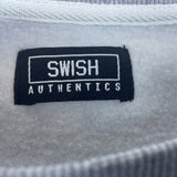 Swish Authentics Basketball Gray Crewneck Sweatshirt 2XL Cotton Blend Unisex