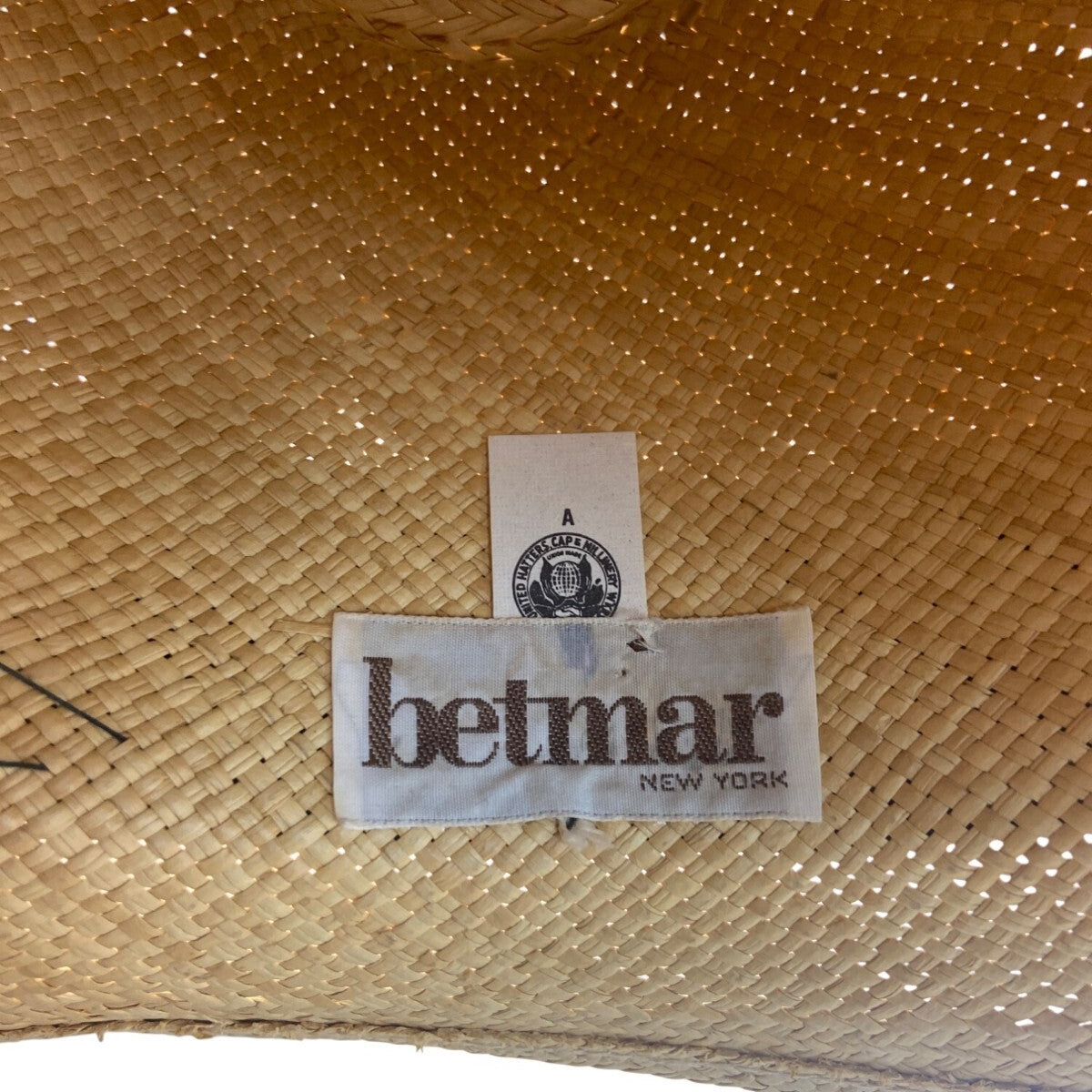 Betmar Straw Fedora Hat With Black Band For Men & Women