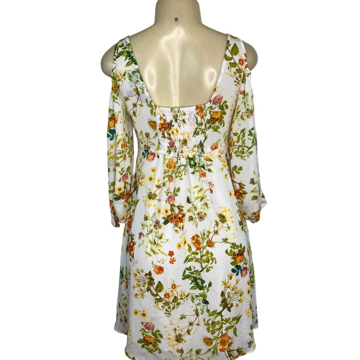 Disney Alice In Wonderland Floral Off-Shoulder Dress Size XS
