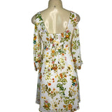 Disney Alice In Wonderland Floral Off-Shoulder Dress Size XS