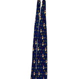 Disney Mens Blue Winnie The Pooh Patterned Necktie By Exquisite Apparel