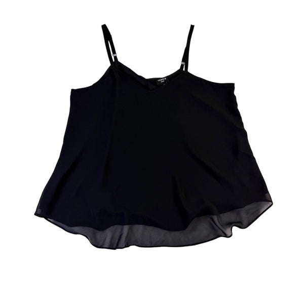 Torrid Womens Black Sophie Adjustable Camisole Top Size 00