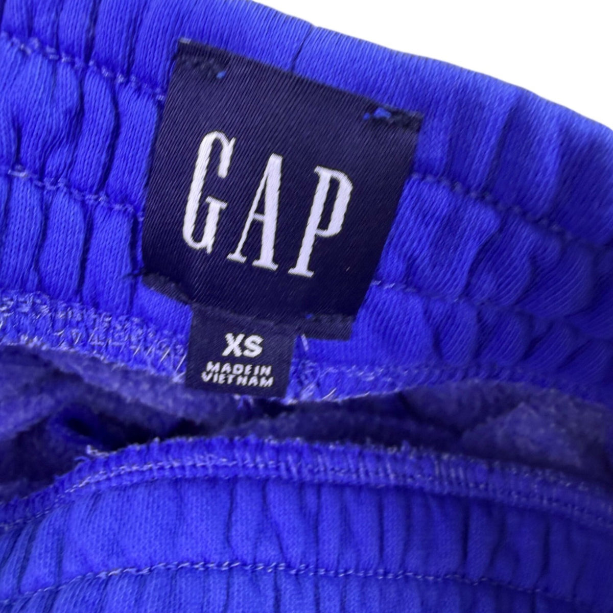 Gap Womens Royal Blue Wide Leg Sweatpants Casual Elastic Waist Sz XS