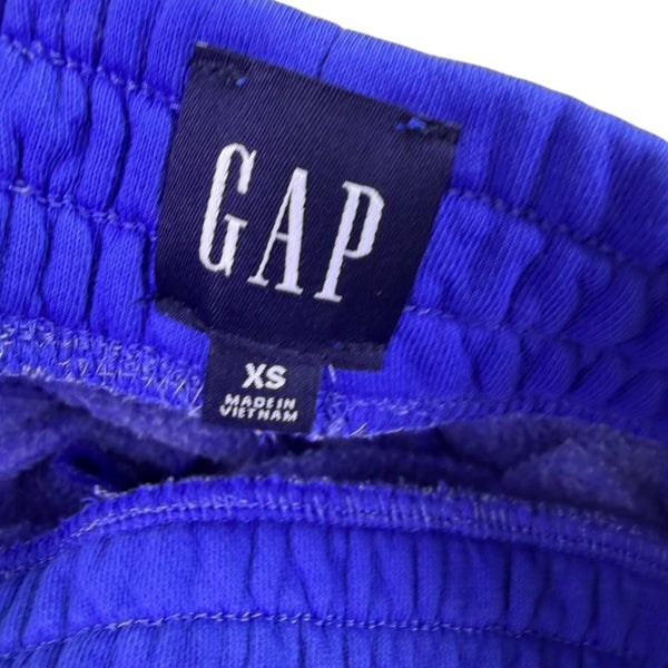Gap Womens Royal Blue Wide Leg Sweatpants Casual Elastic Waist Sz XS