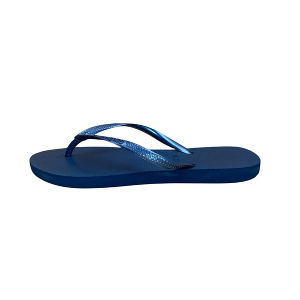 Havaianas Women’s Blue Foam Slim Flip Flops Sandals Size 4/5