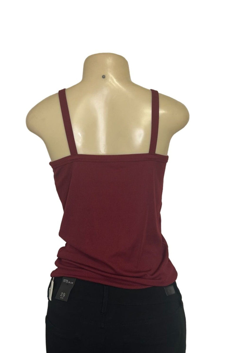 No Boundaries Women's Magenta Tank Top Shirt Sz L - New