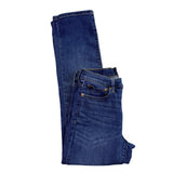 Lucky Brand Womens Blue Straight Leg Jeans Machine Washable Size 6/28R