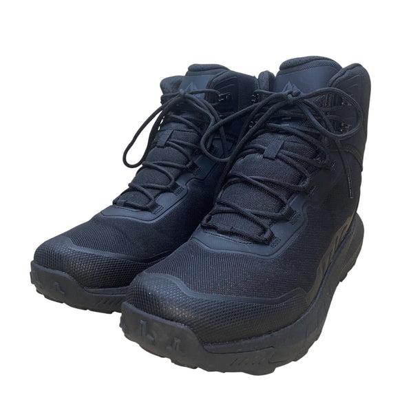 Nortiv 8 Men’s Black Lace-Up & Side Zipper Military Tactical Hiking Boots Sz 11