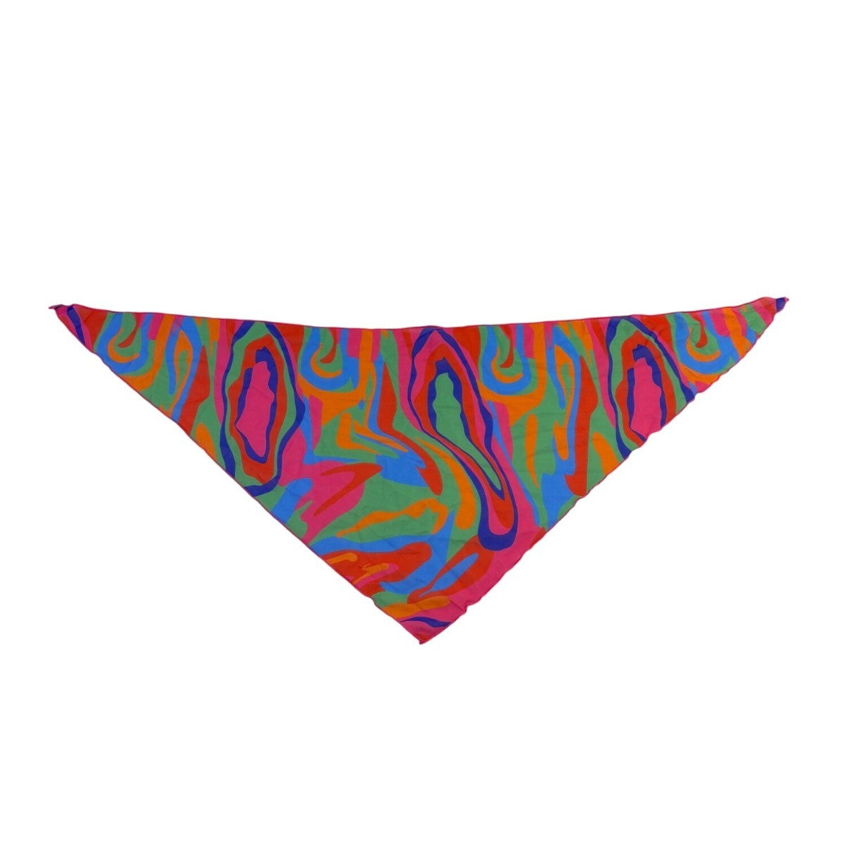 Fashion Nova Womens Multicolor Swimsuit & Headscarf Set Sz Large